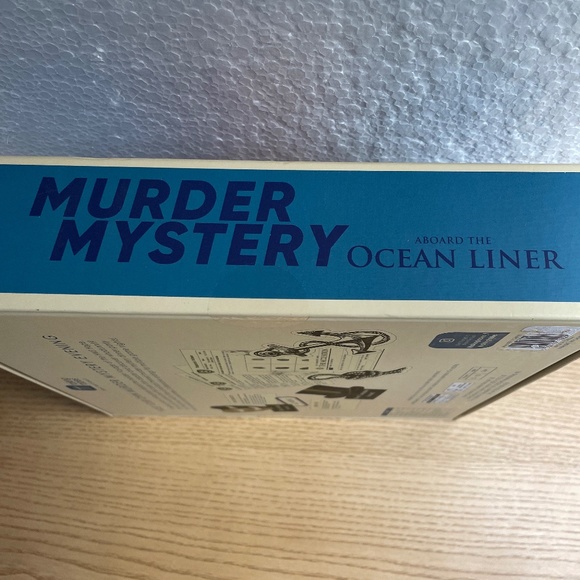 Murder Mystery Aboard the Ocean Liner Game 3 Alternate Endings Group Party Game - Picture 3 of 5